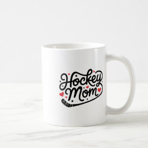 Cute Hockey Mom Hockey Player Mother  Coffee Mug