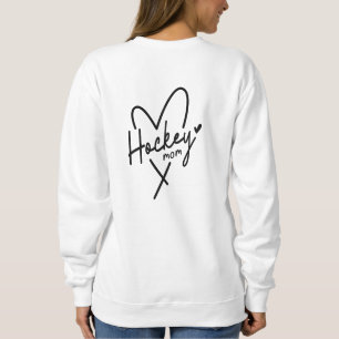 Cute Hockey Mom Sweatshirt