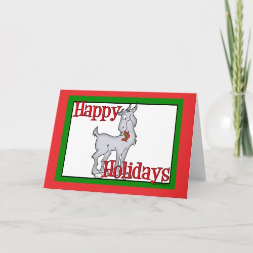 Cute Holiday Goat