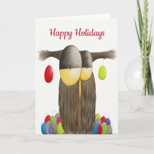 Cute Holiday Owl