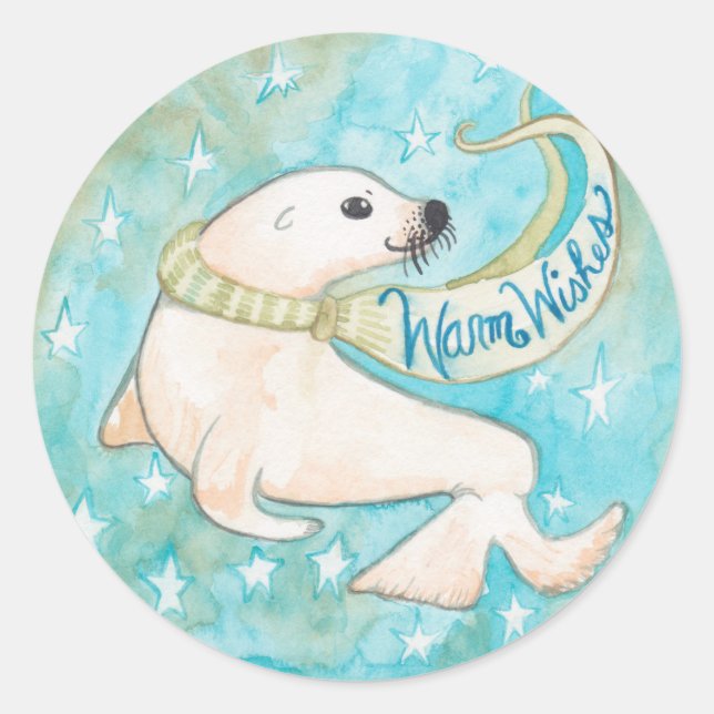 Cute Holiday Seal (Front)