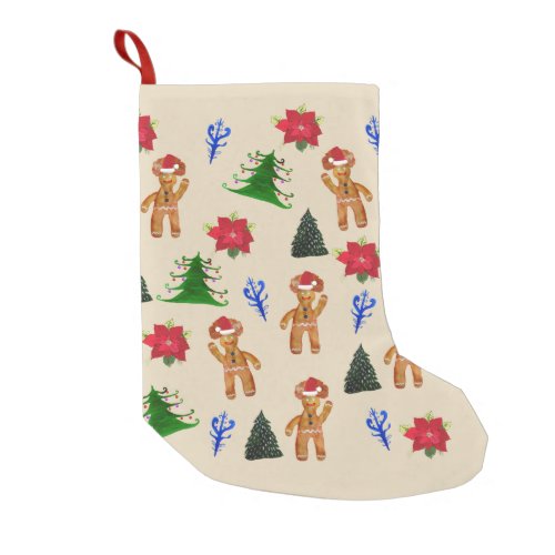 Cute Holiday Sweets Small Christmas Stocking