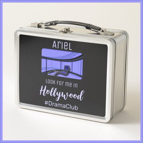 Cute Hollywood Rising Star Metal Lunch Box