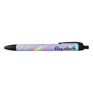 Cute Holographic Marble Art Pen