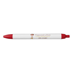Cute Home Health Care Nurse Service Business Pen