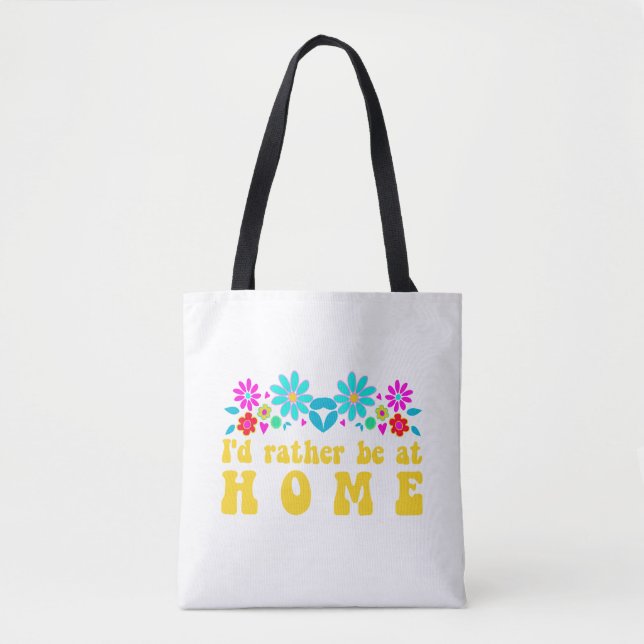 Cute Home Tote Bag (Front)