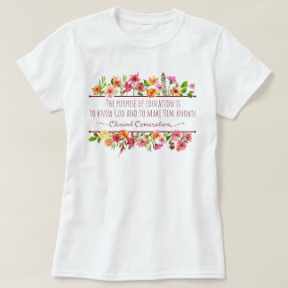 Cute Homeschool Teacher Classical Conversations T-Shirt