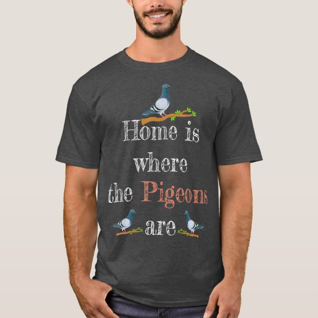 Cute Homing Pigeon Shirt Pigeon Racing Tshirt (Front)