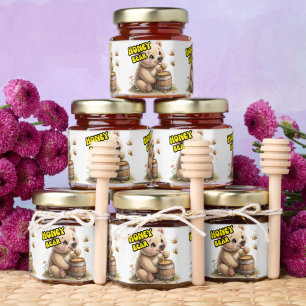 Cute Honey Bear Jar Favors