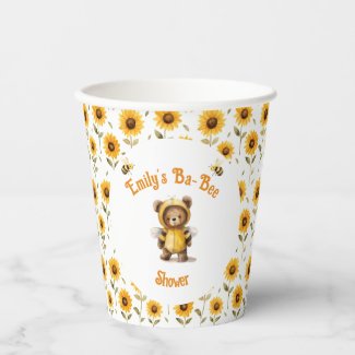 Cute Honey Bee Bear Ba-Bee Shower 