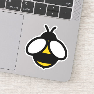 Cute honey bee, bumblebee  sticker
