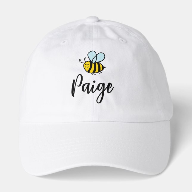 Cute honey bee hat for women (Front)