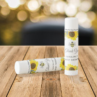 Cute Honey Bee & Sunflowers Eucalyptus Baby Shower