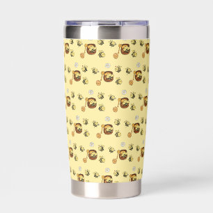 Cute Honeybee with Sweet Honey Insulated Tumbler