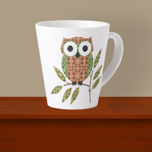 Cute Hoot Owl Espresso Mug