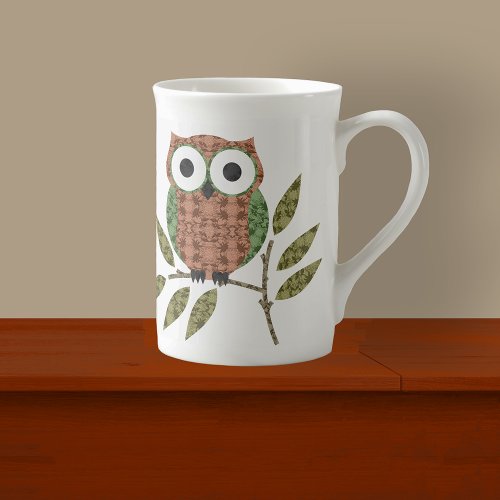 Cute Hoot Owl Espresso Mug