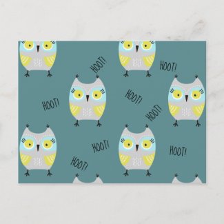 Cute Hoot Owls