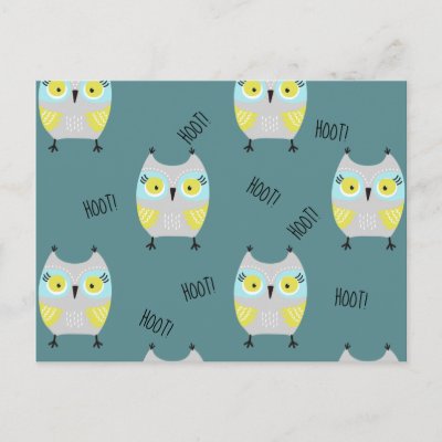 Cute Hoot Owls