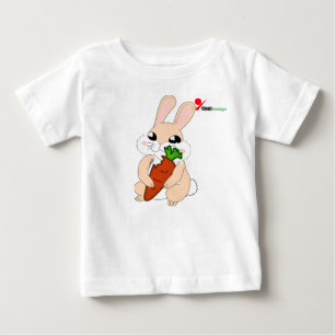 Cute Hoppy Bunny Baby T-Shirt Easte