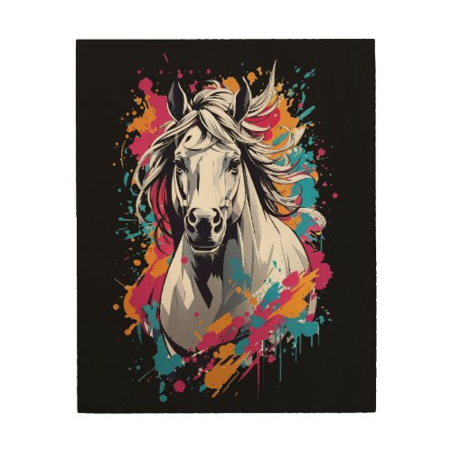 Cute Horse A  Abstract Art Artistic Horse