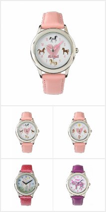 Cute Horse and Pony Watches for Girls