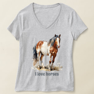 Cute horse animal lovers T-Shirt