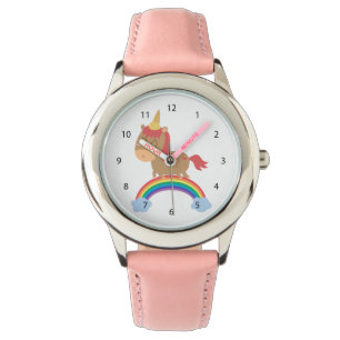 Cute Horse Dreams to be Unicorn Humor Watch