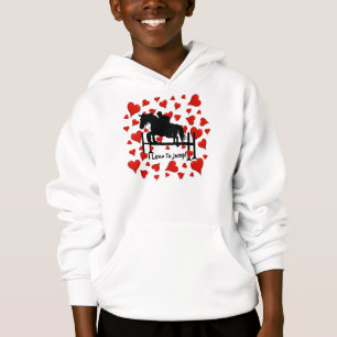 Cute Horse Jumper and Hearts Hoodie