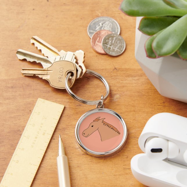 Cute Horse Keychain (Desk)