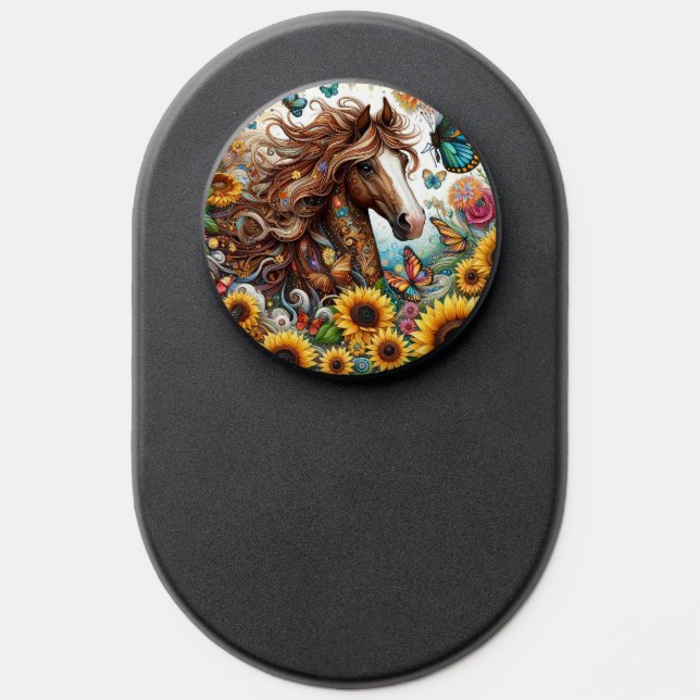 Cute horse lovers  PopSocket (Popsocket)