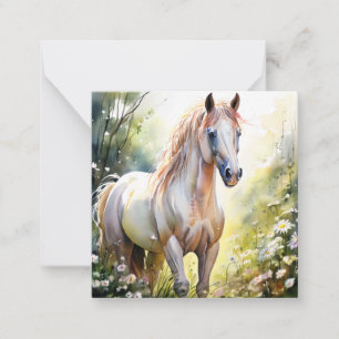 Cute Horse Note Card