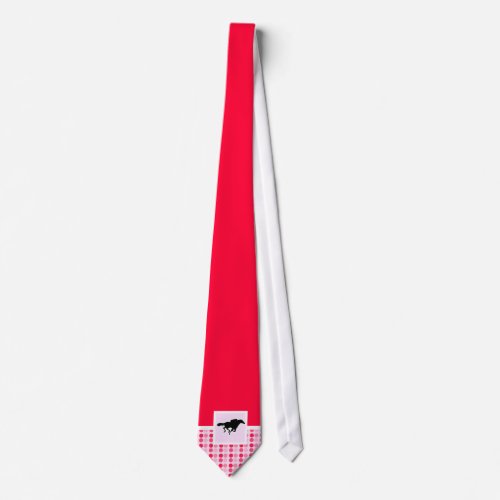 Cute Horse Racing Tie