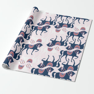 Cute Horse Wrapping Paper