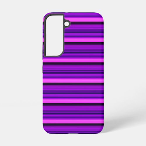 Cute hot black purple stripes samsung galaxy s22 case