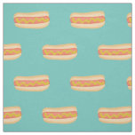 Cute hot dogs  fabric