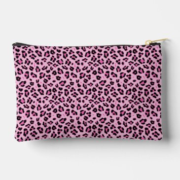 Cute Hot Pink and Black Leopard Print 