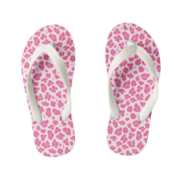 hot pink flip flops