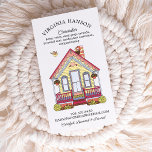 Cute House Caregiver Services Single Sided  Business Card at Zazzle