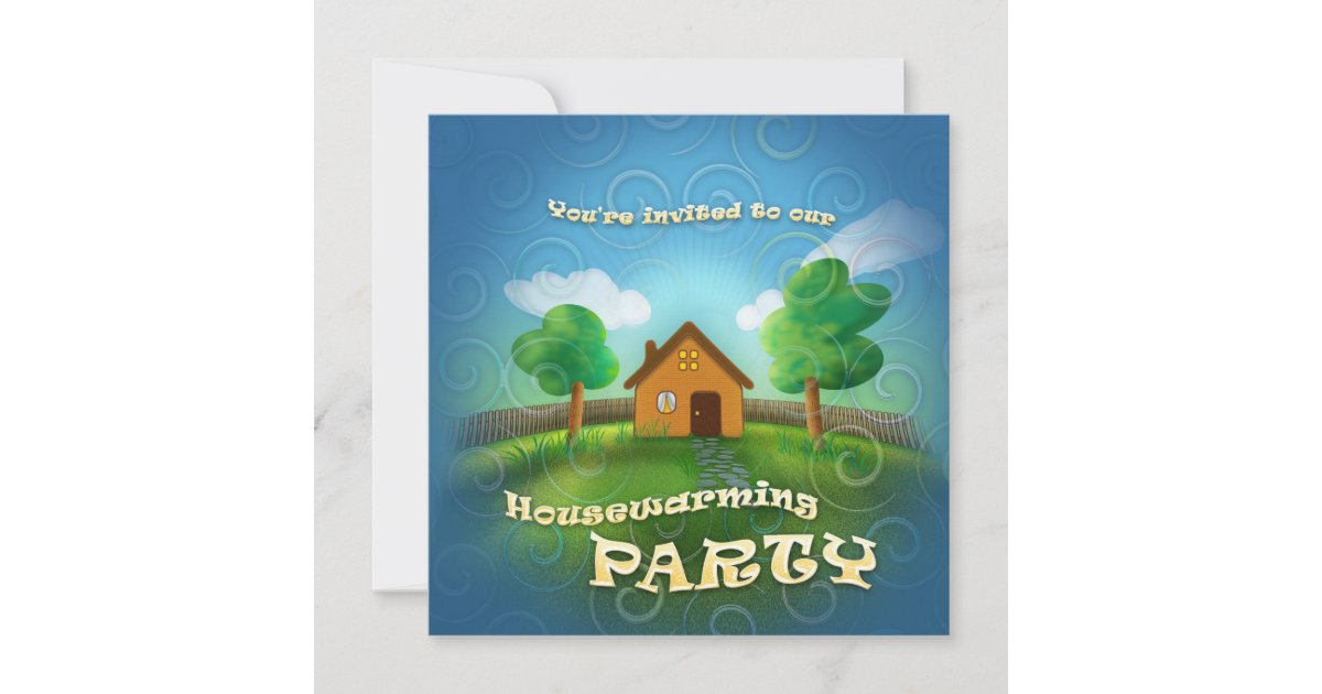 Cute Housewarming Party Invitation | Zazzle