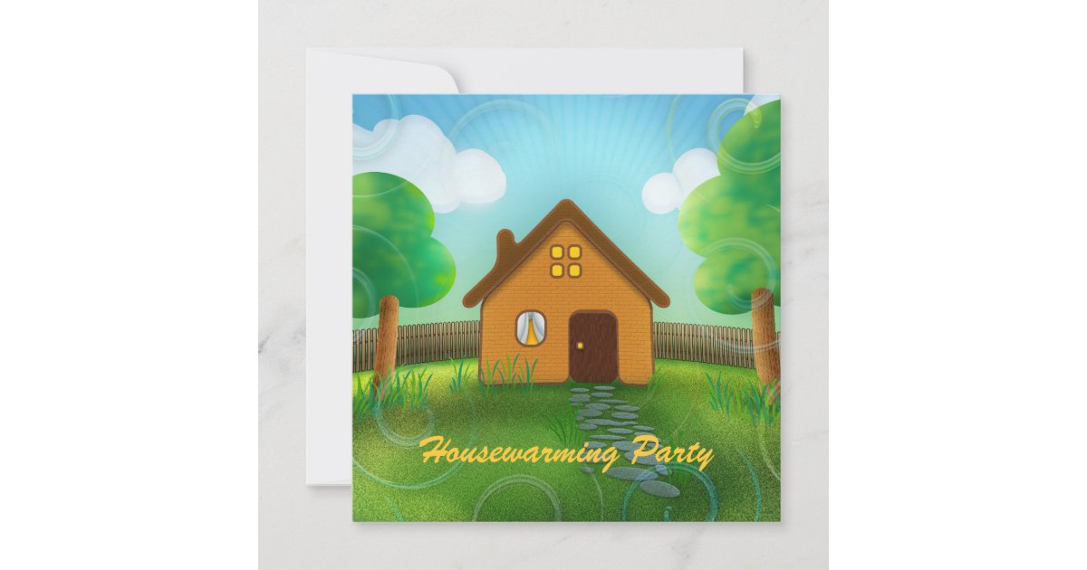 Cute Housewarming Party Invitation | Zazzle