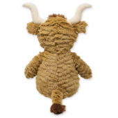 Cute & Hug-able Longhorn Cow Plush Stuffed Animal (Back w/o shirt)