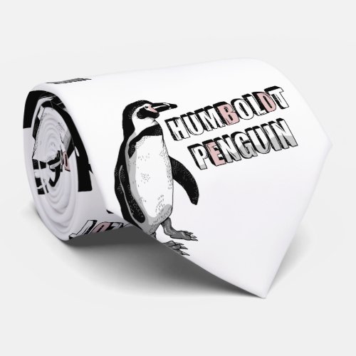 Cute Humboldt penguin Neck Tie