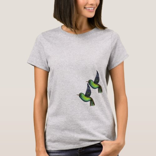 Cute Humming bird lover Birds Watcher Shirt Design
