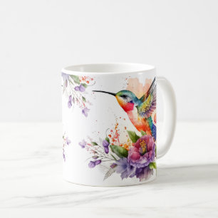 Cute Hummingbird Wrap Coffee Mug
