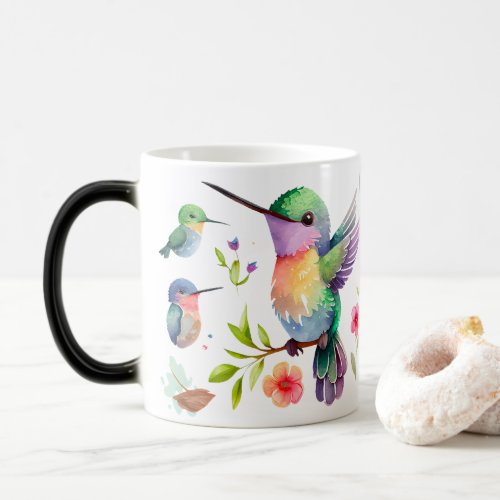 Cute Hummingbirds for Bird Lovers on  Magic Mug