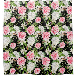 Cute Hummingbirds Shower Curtain
