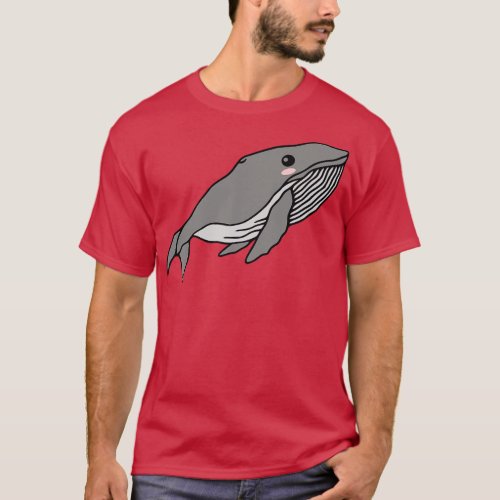 Cute Humpback Whale T_Shirt