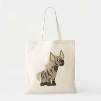 Cute Hungry Cartoon Striped Hyena Bag