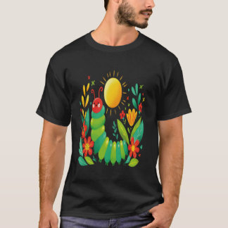 Cute Hungry Caterpillar Transformation Back To Sch T-Shirt