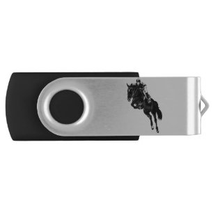 Cute Hunter Jumper Horse Flash Drive